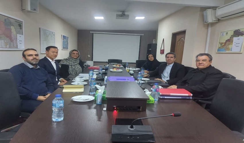 جلسه با آقای دکتر لنگ اسرانگ رییس دفتر یونسکو در تهران